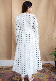 Tashi Off-White Anarkali Set