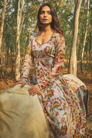 ✨ ঋতুরাজ শিফন আনারকলি সেট