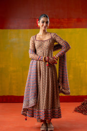 মেহের বোহো এলিগেন্স আনারকলি সেট (Meher Boho Elegance Anarkali Set)