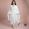 Tashi Off-White Anarkali Set